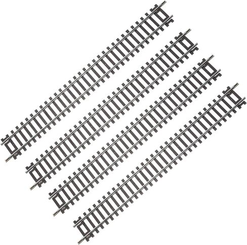 HO Scale Nickel Silver Track with Wooden Sleepers Set - 1 Set of Realistic Model Railway Turnout Track - R10 66606 in Saudi Arabia