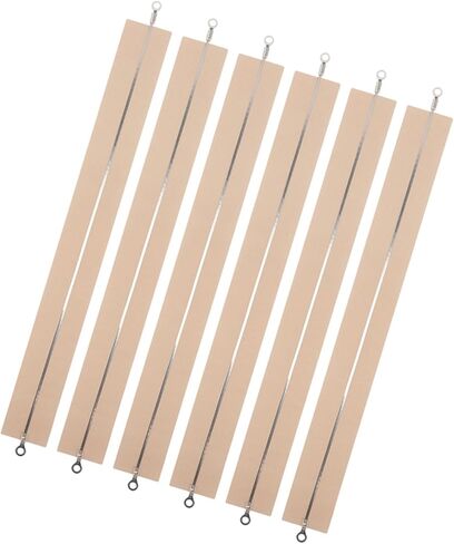 6Pcs Replacement Heating Element Strips, 200mmx2mm Bag Sealer Heating Strips, Impulse Sealer Replacement Parts for 16 Inch Impulse Sealer Machine - Durable Heat Sealer Parts for Bag Sealing and Repair in Saudi Arabia