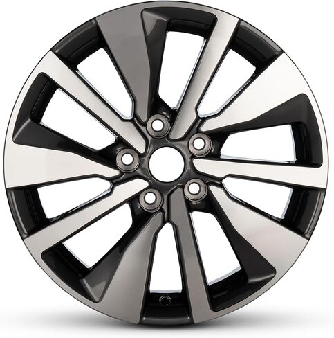For 2020-2024 Nissan Sentra 17 Inch Machined Face with Painted Inlay Dark Gray Rim - OE Direct Replacement - Road Ready Car Wheel in Kuwait