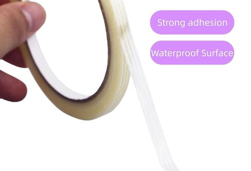 4 Rolls Clear Floral Fiberglass Tape, 1/4" Flower Arrangement Tape for Bouquet Stem Binding, Wedding Florist Craft Supplies (4, 1/4 in) in Saudi Arabia