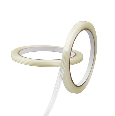 4 Rolls Clear Floral Fiberglass Tape, 1/4" Flower Arrangement Tape for Bouquet Stem Binding, Wedding Florist Craft Supplies (4, 1/4 in) in Saudi Arabia