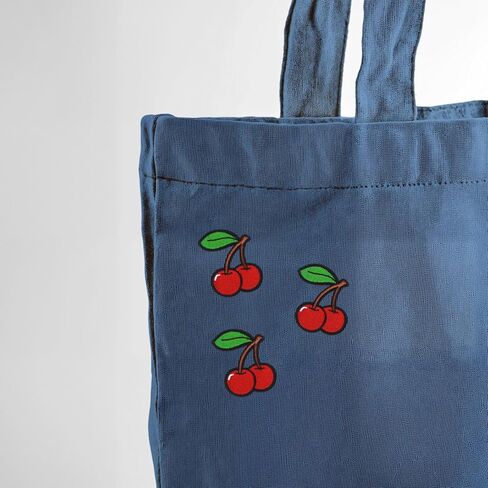3-Piece Cute Red Cherry Fruit Applique Patches, Embroidered Iron-on/Sew-on Patch Badge Applique Funny Patches for Jackets, Clothing, DIY Accessories & Crafts, Hats, Backpacks, Jeans, Bags in Saudi Arabia