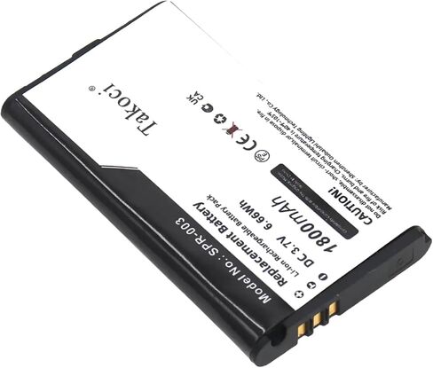بطارية بديلة SPR-003 بقدرة 1800 مللي أمبير في الساعة متوافقة مع أجهزة Nintendo 3DS XL و3DSLL وNew 3DS XL (2015) ووحدة تحكم الألعاب SPR-001 in Kuwait