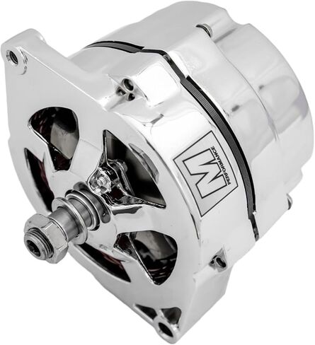 March Performance Ultra Series 10SI GM 140 AMP Alternator; Polished Finish; 1 Wire in Saudi Arabia