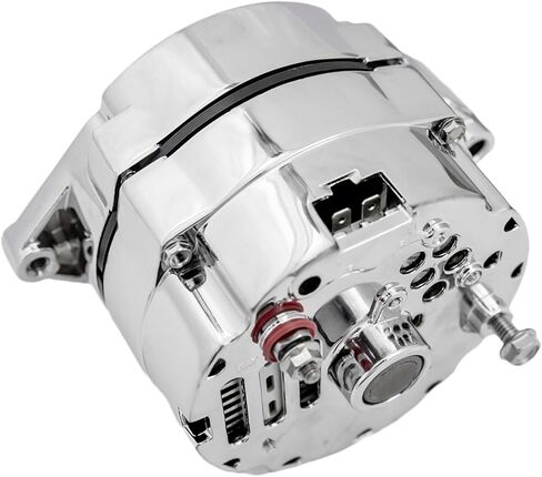 March Performance Ultra Series 10SI GM 140 AMP Alternator; Polished Finish; 1 Wire in Saudi Arabia