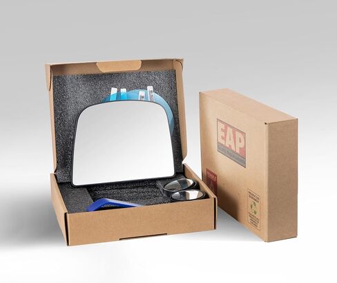 EAP Driver Side Mirror Glass Compatible with GMC Savana 1500 2008-2014, Savana 2500 3500 2008-2021, Chevrolet Express 1500 2008-2014, Express 2500 3500 2008-2021, Heated, 19207174 19207168 in Kuwait