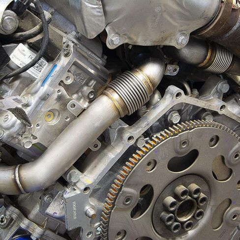 معدات الوقاية الشخصية GM 6.6L Duramax L5P 17-20 OEM طول استبدال أنابيب عالية التدفق لـ 2017-2020 GM 6.6L Duramax L5P 116122000 in Kuwait