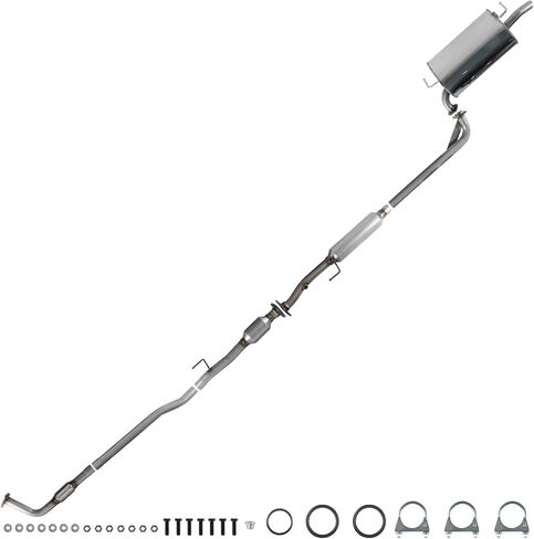 Resonator & Muffler Exhaust System Compatible With1997 1998 1999 2000 2001 Toyota Camry 2.2L L4 Camry Muffler Exhaust Pipe System and Tail Pipe in Saudi Arabia