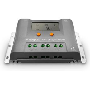 Newpowa 10A PWM Solar Charge Controller 12V/24V Auto Dual USB Port with LCD Display in Saudi Arabia