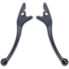 2PCS Upgraded Brake Levers for Tuttio (Tutto/Tutti) Soleil01 E-Bike/Dirt Bike - Left & Right CNC Aluminum Handbrake Lever Pair, Direct Replacement & Easy Install Anti-Rust Durable (Black) in Saudi Arabia
