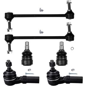 for Ford for Mustang 2005-2009 6pcs Front Suspension Ball Joint Tie Rod Sway Bar Kit in Saudi Arabia