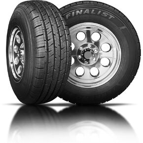 Set of 2 (Two) Finalist Terreno H/T LT235/80R17 120/117S Load Range E 10Ply SUV Light Truck All Season Highway Terrain Tire LT235/80/17 Includes 3-Year Road Hazard Warranty (Tire Only) in Saudi Arabia