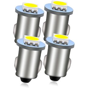 Ruiandsion 10 قطع 6 فولت BA7S مصابيح LED للوحة القيادة 5050 1SMD 100lm أحمر للسيارة الداخلية ضوء لوحة القيادة ضوء مؤشر ضوء تحذير لمبة الضوء، الأرض السلبية in Kuwait