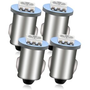 Ruiandsion 12V BA7S LED لمبات إضاءة لوحة القيادة 5050 1SMD 100lm وردي LED لمبة إضاءة مؤشر لوحة القيادة الداخلية التلقائية، الأرض السلبية (حزمة من 4) in Kuwait