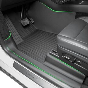 SUPER LINER 10-Piece Floor Mats Compatible with 2025-2026 Tesla Model Y Juniper - TPE Floor Liner& Accessories, CabinProtect™ Pro Kit Full-Cabin Protection System (Only fit Premium&Performance) in Saudi Arabia