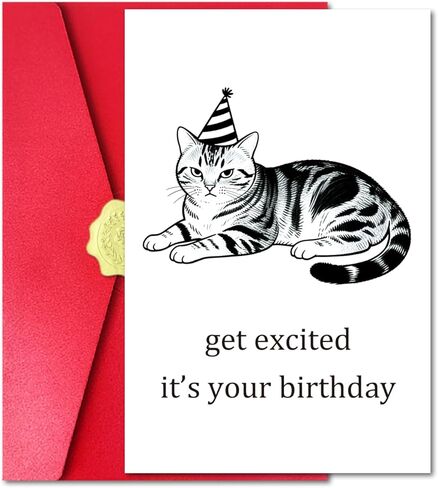 Funny Birthday Card for Dad Mom from Son Daughter, Am I Your Favorite Child, 8 in x 5.3 in Double-Sided Greeting Card with Red Envelope and Sticker in Kuwait
