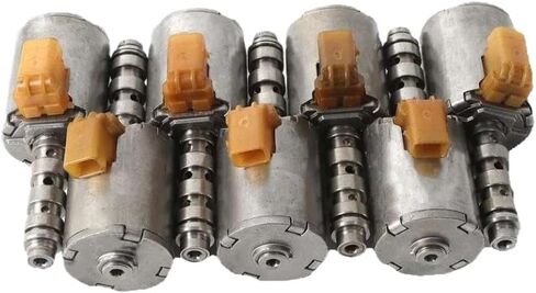 7PCS Transmission Master Shift Solenoid Set 3C3Z-7G383AB Compatible With 2003 Up 5R110W in Saudi Arabia