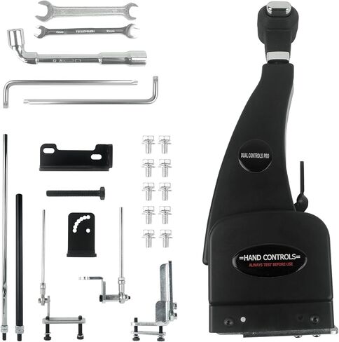 Handicap Drivers Fixed Hand Controls Permanent Device, Driving Hand Controls Car Pedal Assist Controls（Highly Adaptable Version） in Saudi Arabia
