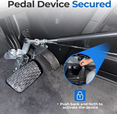 Handicap Drivers Fixed Hand Controls Permanent Device, Driving Hand Controls Car Pedal Assist Controls（Highly Adaptable Version） in Saudi Arabia