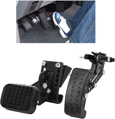 Adjustable Gas and Brake Pedal Extenders Non-Slip Universal Fit for Most Cars Easy Installation Assembly in Kuwait