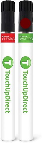 TouchUpDirect White Onyx Pearl Tricoat متوافق مع فرشاة طلاء Harley Davidson Exact Match Touch Up - مجموعة أساسية in Kuwait