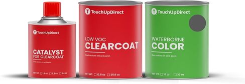 TouchUpDirect White Onyx Pearl Tricoat متوافق مع فرشاة طلاء Harley Davidson Exact Match Touch Up - مجموعة أساسية in Kuwait