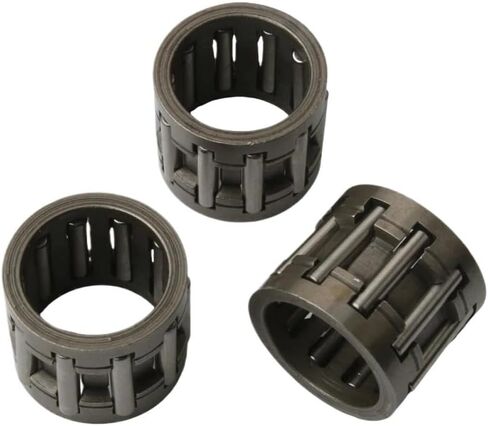 Needle Bearing for 2T Engine Piston Pin 12x16x14mm 3pc Set Fits 50cc Scooter Motorcycle Compatible with Various Models in Saudi Arabia