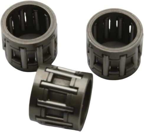 Needle Bearing for 2T Engine Piston Pin 12x16x14mm 3pc Set Fits 50cc Scooter Motorcycle Compatible with Various Models in Saudi Arabia