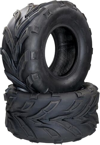 Towallmark 21X10-8 ATV Tires, 4PR Heavy Duty Tubeless Off-Road Tires, Set of 2 All Condition Sand & Mud Replacement Tires in Kuwait