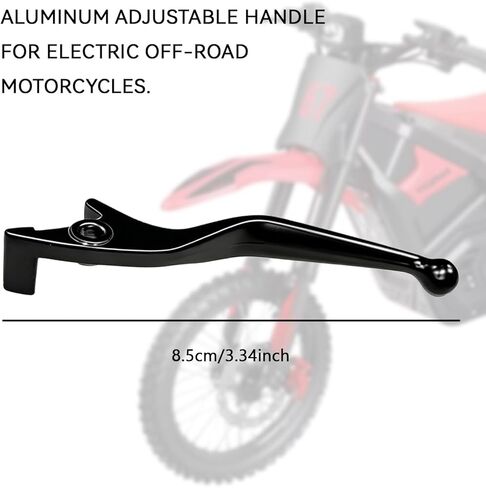 Brake Lever for Yozma IN10 Ebike 2PCS Aluminum Adjustable Motorcycle Handle Brake Levers Left & Right Replacement for Electric Dirt Bike Ebike Pit Bike 50cc-125cc Moped ATV Scooter in Saudi Arabia