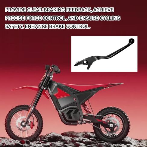 Brake Lever for Yozma IN10 Ebike 2PCS Aluminum Adjustable Motorcycle Handle Brake Levers Left & Right Replacement for Electric Dirt Bike Ebike Pit Bike 50cc-125cc Moped ATV Scooter in Saudi Arabia