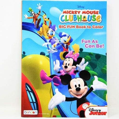 DDI 2325690 Mickey Clubhouse 80 Page Coloring Book44; Assorted Color - Case of 288 in Kuwait