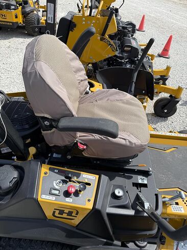 Durafit Seat Covers, Custom Fit for Hustler Fastrack only and SCAG Patriot and Freedom Z Zero Turn Mowers in Tan Waterproof Endura Fabric/Airtex Inserts. Wicking Fabric Helps Hours Fly by. in Kuwait