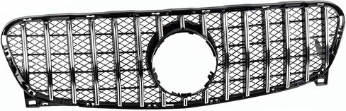 KARPAL GT R Style Grille Compatible With Mercedes-Benz 2014-2017 GLA X156 GLA200 GLA250 AMG Chrome in Kuwait