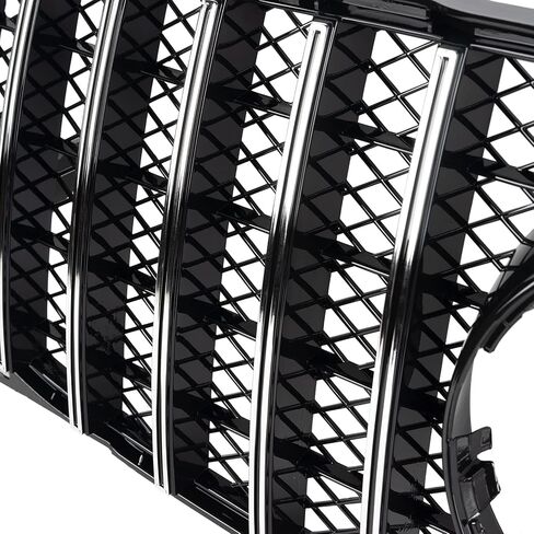 KARPAL GT R Style Grille Compatible With Mercedes-Benz 2014-2017 GLA X156 GLA200 GLA250 AMG Chrome in Kuwait