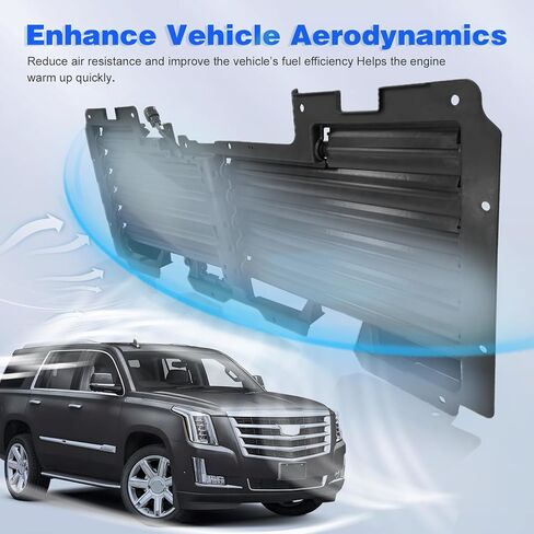 CarPartsDepot مصراع الشبكة الأمامية النشطة مع محرك متوافق مع 2015-2020 كاديلاك إسكاليد وشيفروليه تاهو وشيفروليه سوبربان وجي إم سي يوكون GM1206125C 84378163 مع شهادة CAPA in Kuwait