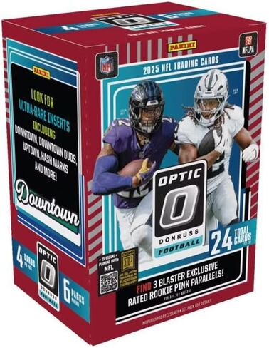 2025 Donruss Optic Football Blaster Box (24 Cards/Box) in Kuwait