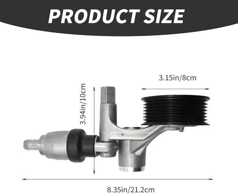 311705A2A01 Drive Belt Tensioner Pulley Assembly Replacement for Acura TLX 2015-2020 2.4L L4, Replacement for Honda Accord Civic CR-V HR-V 2013-2023 2.0L/2.4L L4, Replaces 311705A2A02 in Kuwait