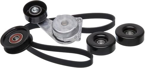 ACDelco Gold ACK061031 (19311337) Automatic Belt Tensioner and Pulley Kit with Tensioner, Pulleys, and Belt in Kuwait