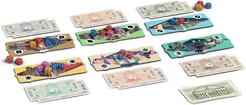Ravensburger Las Vegas Board Game Dice-Rolling Casino Strategy Game for 2-6 Players - Interactive Push Your Luck Fun for Ages 8+ in Kuwait