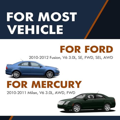 مجموعة PM Auto 4 صدمات أمامية سريعة كاملة ودعامة زنبركية وخلفية لسيارة Ford Fusion V6 3.0L 2010-2012 in Kuwait