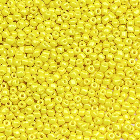 5000pcs Glass Seed Beads, 3mm 8/0 Small Individual Color Seed Beads Mini Pony Bulk for DIY Bracelet Necklaces Wrist Jewelry Making, Black in Saudi Arabia