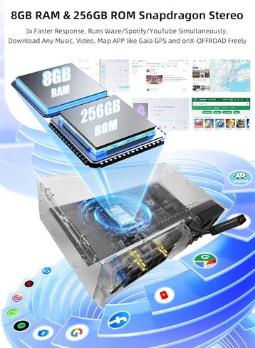 Dasaita G12 Car Stereo for Toyota Camry 2015-2017 with Wireless Carplay & Android Auto, 4G LTE, 10.2" Touch Screen Radio, GPS, Bluetooth & WiFi, 6G RAM 64G ROM, Head Unit Android 12 in Saudi Arabia
