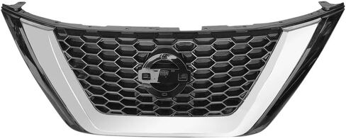 Front Bumper Cover Grille Kit with Fog Lights Fits for 2019-2024 Nissan Murano S/SL/SV Replaces NI1000326 620229UF0H in Kuwait