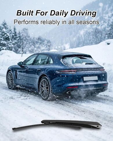 974955435B Rear Wiper Arm and Blade Kit Fit for Porsche Cayenne 2019-2026 W/O Coupe W/Turismo Panamera 971 Sport Turismo 2017-2023, Back Windshield Wiper in Saudi Arabia