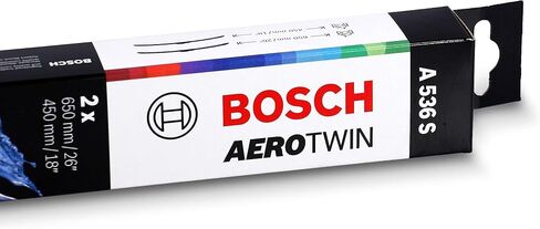 BOSCH 3397014536 AeroTwin OE Replacement Wiper Blades Driver & Passenger Side - Set of 2 (26" & 18") in Kuwait