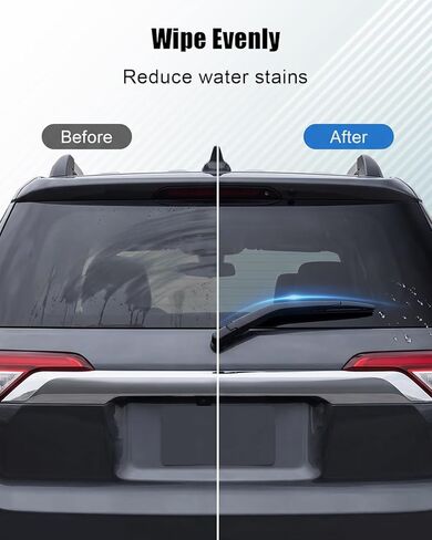 Rear Windshield Wiper Blade Compatible with GMC Acadia AT4 Denali SL SLE SLT 2017 2018 2019 2020 2021 2022 2023, Back Window Wiper Blade in Kuwait