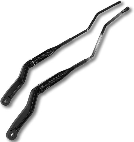 42840 42766 1 Pair Front Windshield Wiper Arm Kit Compatible with RAM 2016-2024 1500 Classic 2017-2024 2500 3500 2017-2021 4000 4500 5500 Replaces OE 55277449AE 55277450AD in Saudi Arabia