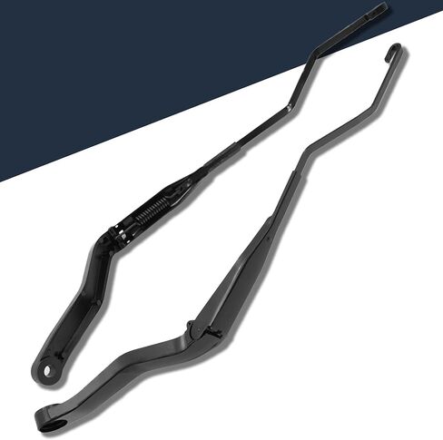 42840 42766 1 Pair Front Windshield Wiper Arm Kit Compatible with RAM 2016-2024 1500 Classic 2017-2024 2500 3500 2017-2021 4000 4500 5500 Replaces OE 55277449AE 55277450AD in Saudi Arabia