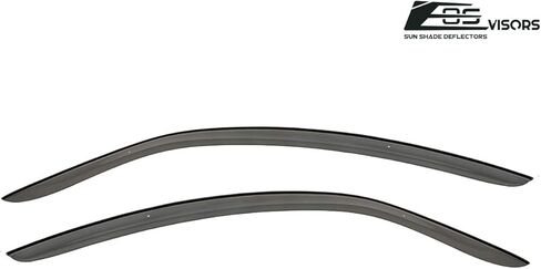 Replacement for 2013-2021 Scion FR-S | Subaru BRZ | Toyota 86 EOS Visors JDM Clip-ON Style Smoke Tinted Side Vents Window Deflectors Rain Guard DWV-SBRZ-OE in Kuwait